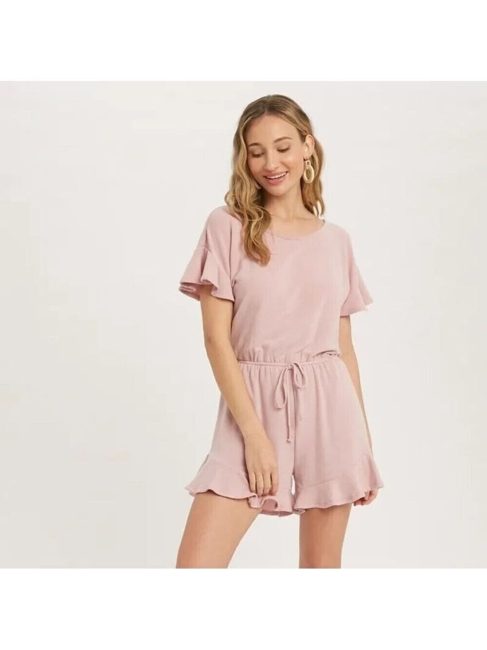 CLEAR OUT!!!! Ruffle Hem Romper